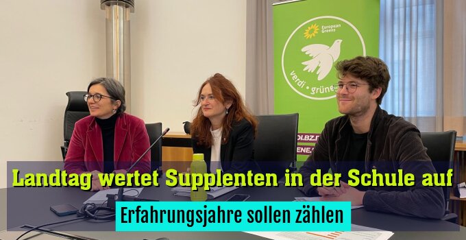 Erfahrungsjahre sollen zählen