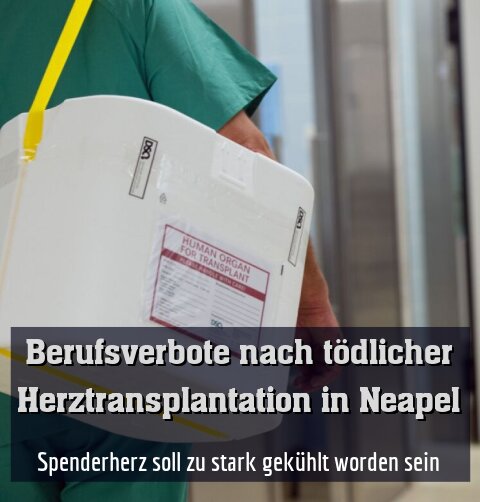Spenderherz soll zu stark gekühlt worden sein