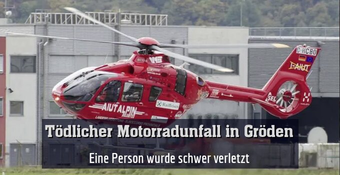 Eine Person wurde schwer verletzt