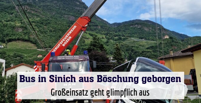 Großeinsatz geht glimpflich aus