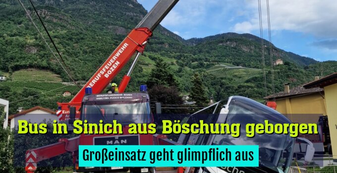 Großeinsatz geht glimpflich aus
