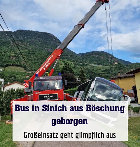 Großeinsatz geht glimpflich aus