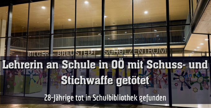 28-Jährige tot in Schulbibliothek gefunden
