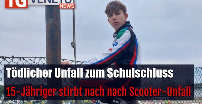 15-Jähriger stirbt nach nach Scooter-Unfall