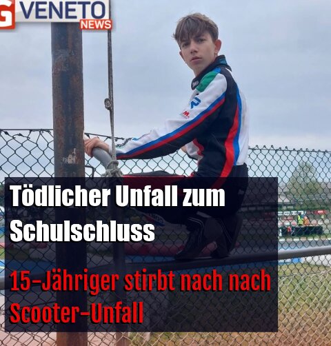 15-Jähriger stirbt nach nach Scooter-Unfall