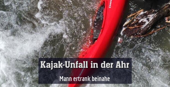 Mann ertrank beinahe