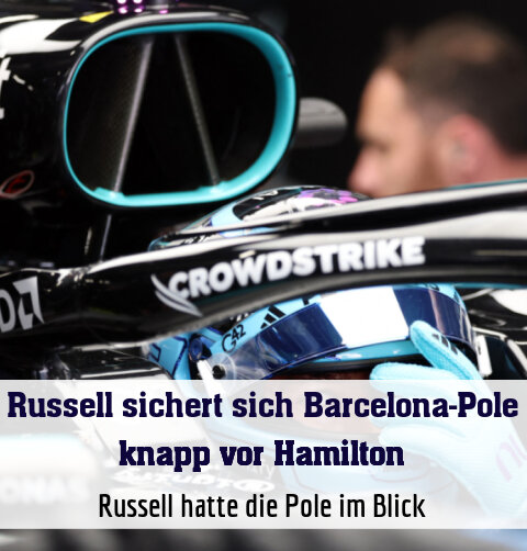 Russell hatte die Pole im Blick