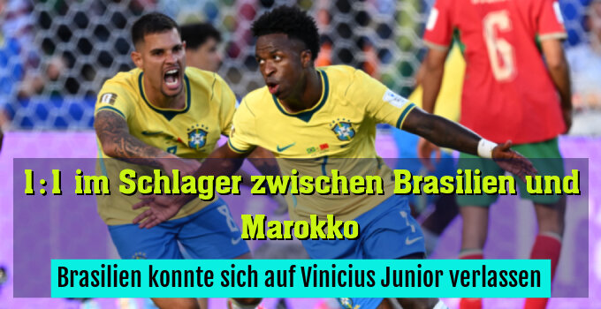 Brasilien konnte sich auf Vinicius Junior verlassen