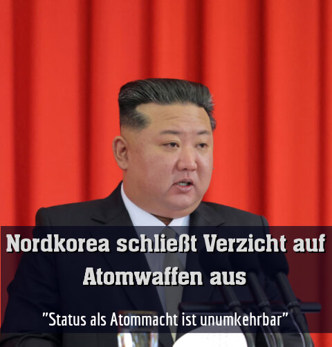 "Status als Atommacht ist unumkehrbar"