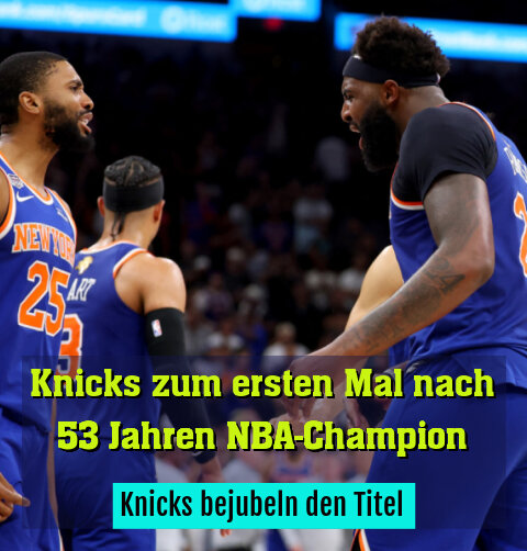 Knicks bejubeln den Titel