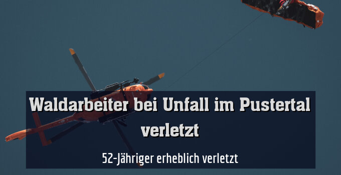 52-Jähriger erheblich verletzt