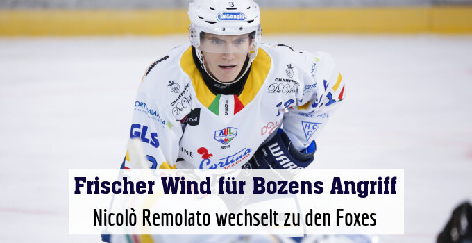 Nicolò Remolato wechselt zu den Foxes