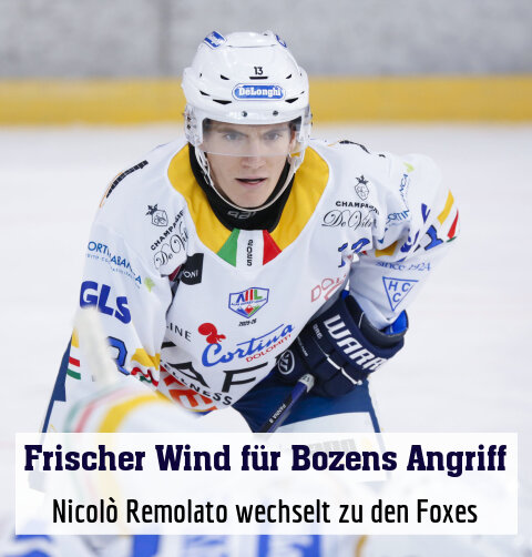 Nicolò Remolato wechselt zu den Foxes