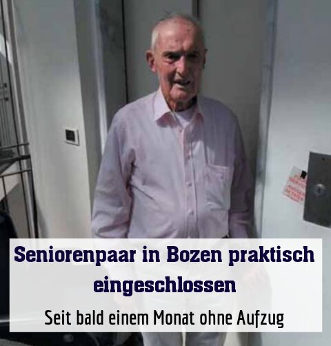 Seit bald einem Monat ohne Aufzug
