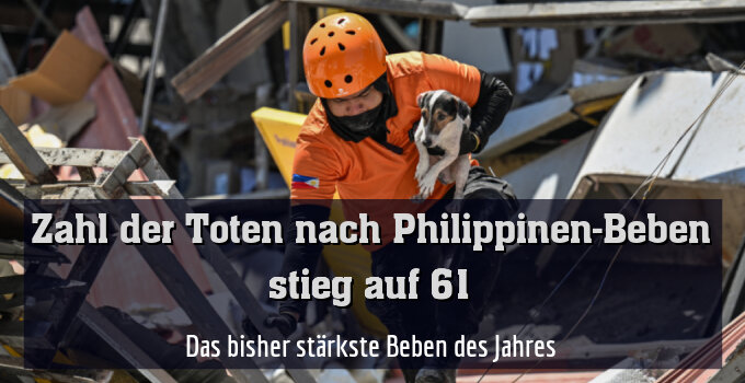 Das bisher stärkste Beben des Jahres
