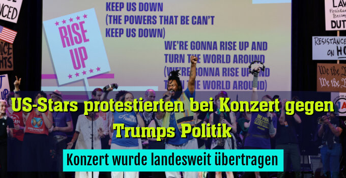 Konzert wurde landesweit übertragen