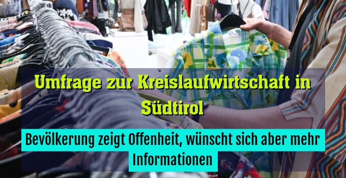 Bevölkerung zeigt Offenheit, wünscht sich aber mehr Informationen