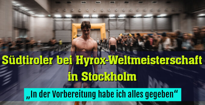 „In der Vorbereitung habe ich alles gegeben“