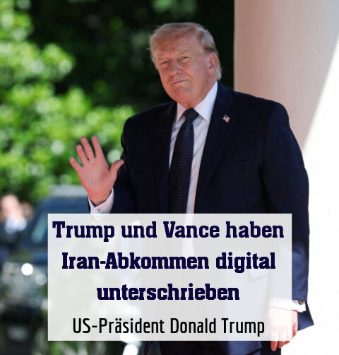 US-Präsident Donald Trump zeigt sich zufrieden