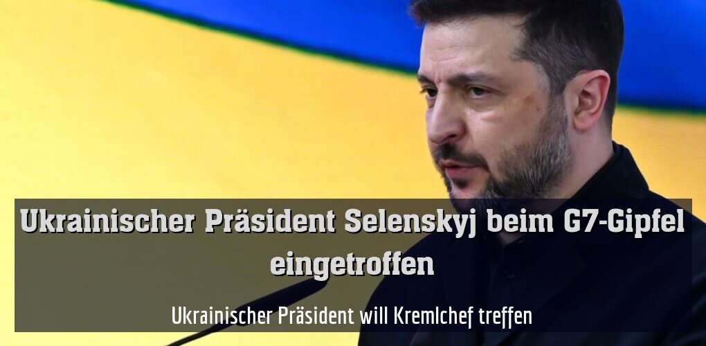 Ukrainischer Präsident will Kremlchef treffen