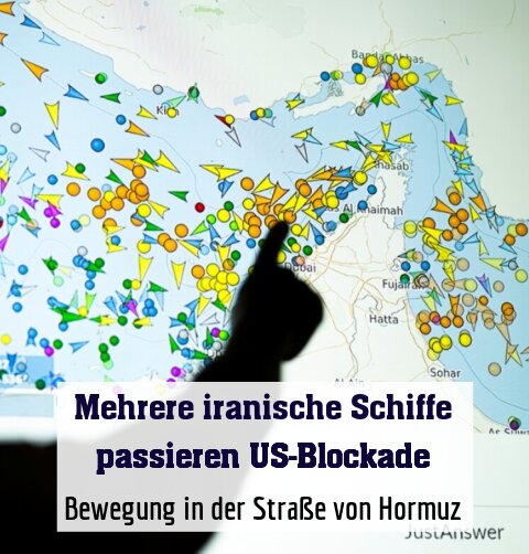 Bewegung in der Straße von Hormuz