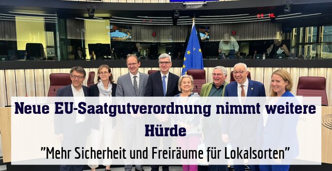 "Mehr Sicherheit und Freiräume für Lokalsorten"