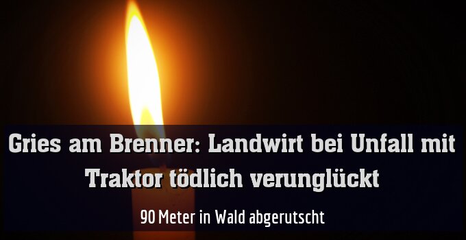 90 Meter in Wald abgerutscht