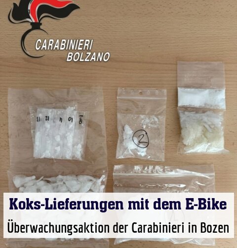 Überwachungsaktion der Carabinieri in Bozen