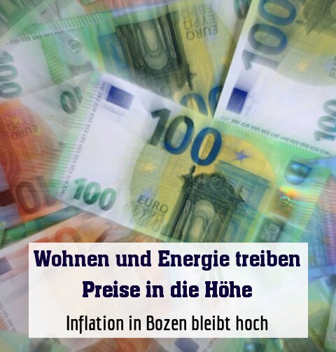 Inflation in Bozen bleibt hoch