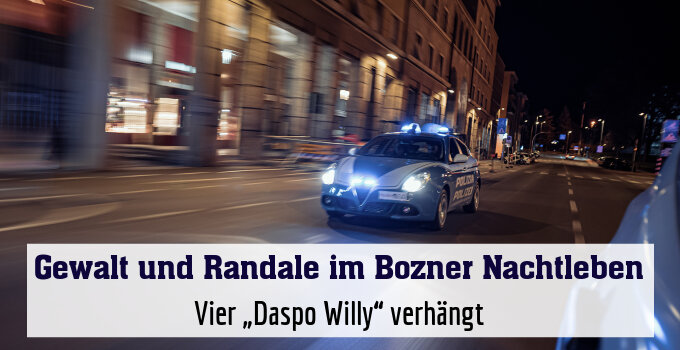 Vier „Daspo Willy“ verhängt