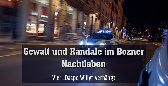 Vier „Daspo Willy“ verhängt