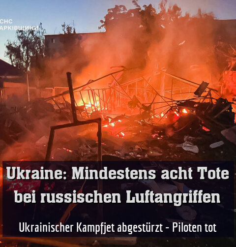 Ukrainischer Kampfjet abgestürzt - Piloten tot