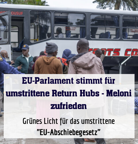 Grünes Licht für das umstrittene "EU-Abschiebegesetz"