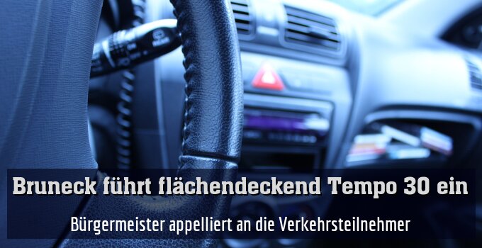 Bürgermeister appelliert an die Verkehrsteilnehmer