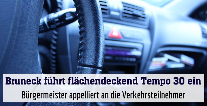 Bürgermeister appelliert an die Verkehrsteilnehmer
