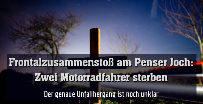 Der genaue Unfallhergang ist noch unklar