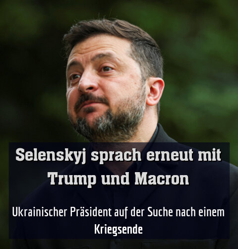 Ukrainischer Präsident auf der Suche nach einem Kriegsende