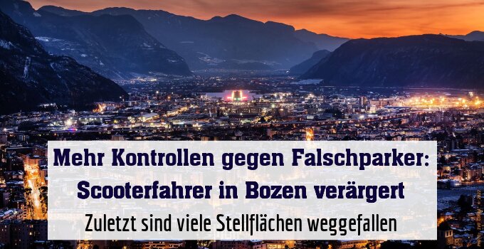 Zuletzt sind viele Stellflächen weggefallen