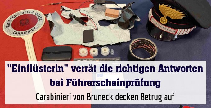 Carabinieri von Bruneck decken Betrug auf