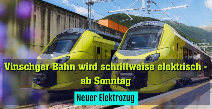 Neuer Elektrozug