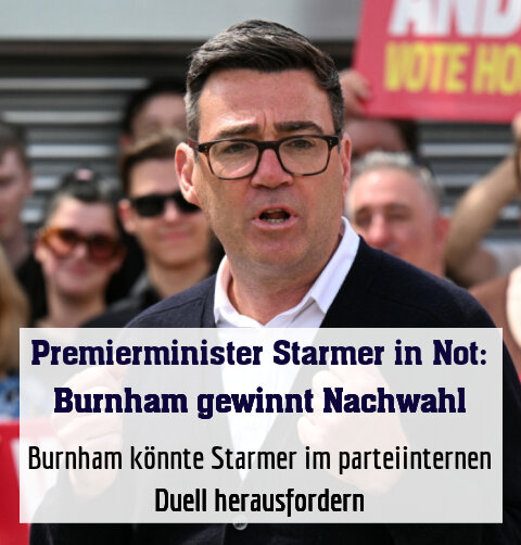 Burnham könnte Starmer im parteiinternen Duell herausfordern