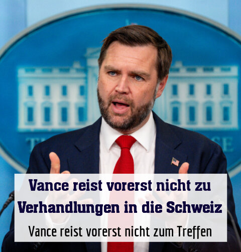 Vance reist vorerst nicht zum Treffen