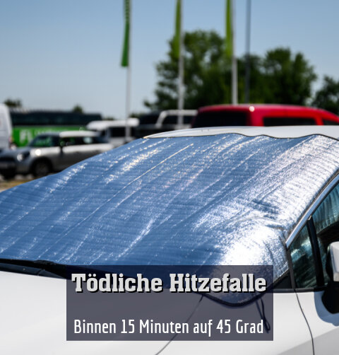 Binnen 15 Minuten auf 45 Grad