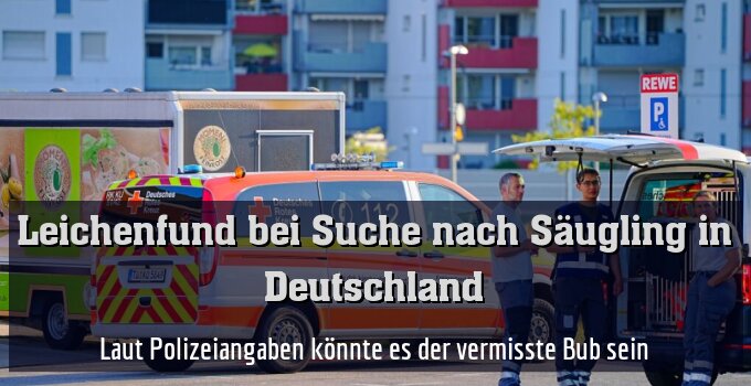 Laut Polizeiangaben könnte es der vermisste Bub sein