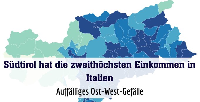 Auffälliges Ost-West-Gefälle