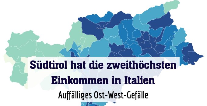 Auffälliges Ost-West-Gefälle
