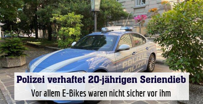 Vor allem E-Bikes waren nicht sicher vor ihm