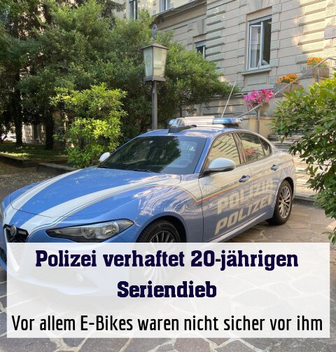 Vor allem E-Bikes waren nicht sicher vor ihm