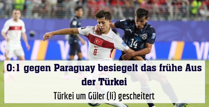 Türkei um Güler (li) gescheitert