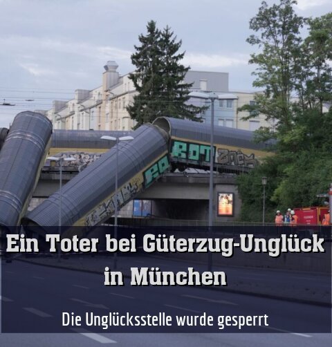 Die Unglücksstelle wurde gesperrt